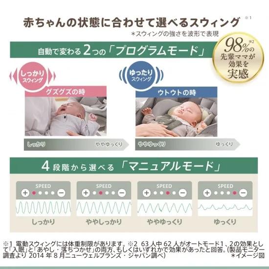 アップリカ（Aprica） ユラリズム オート AD【2210864】電動スウィング