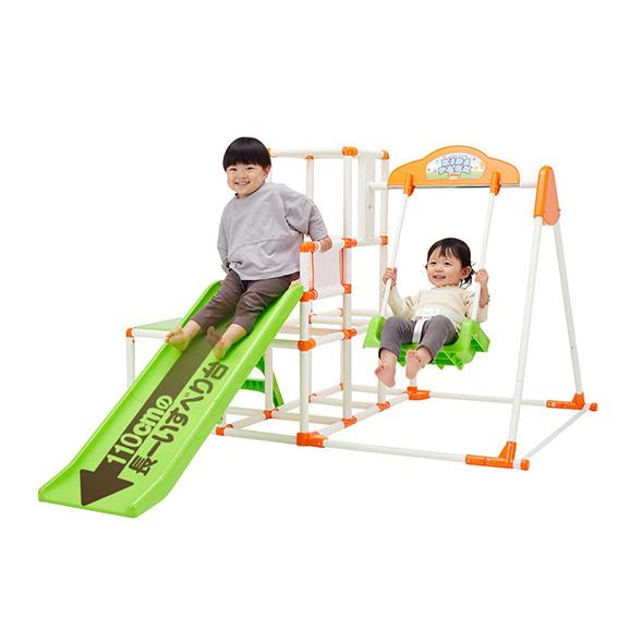 エールベベ ロングスロープキッズパークSPプラス 野中製作所 すべり台