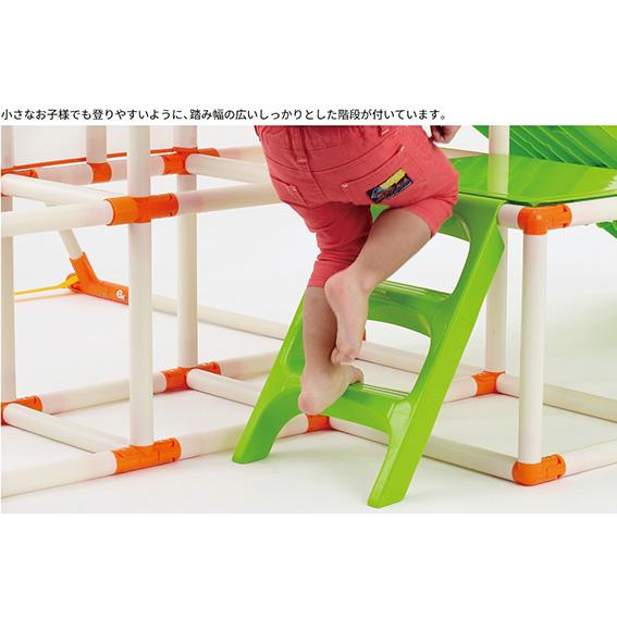エールベベ ロングスロープキッズパークSPプラス 野中製作所 すべり台