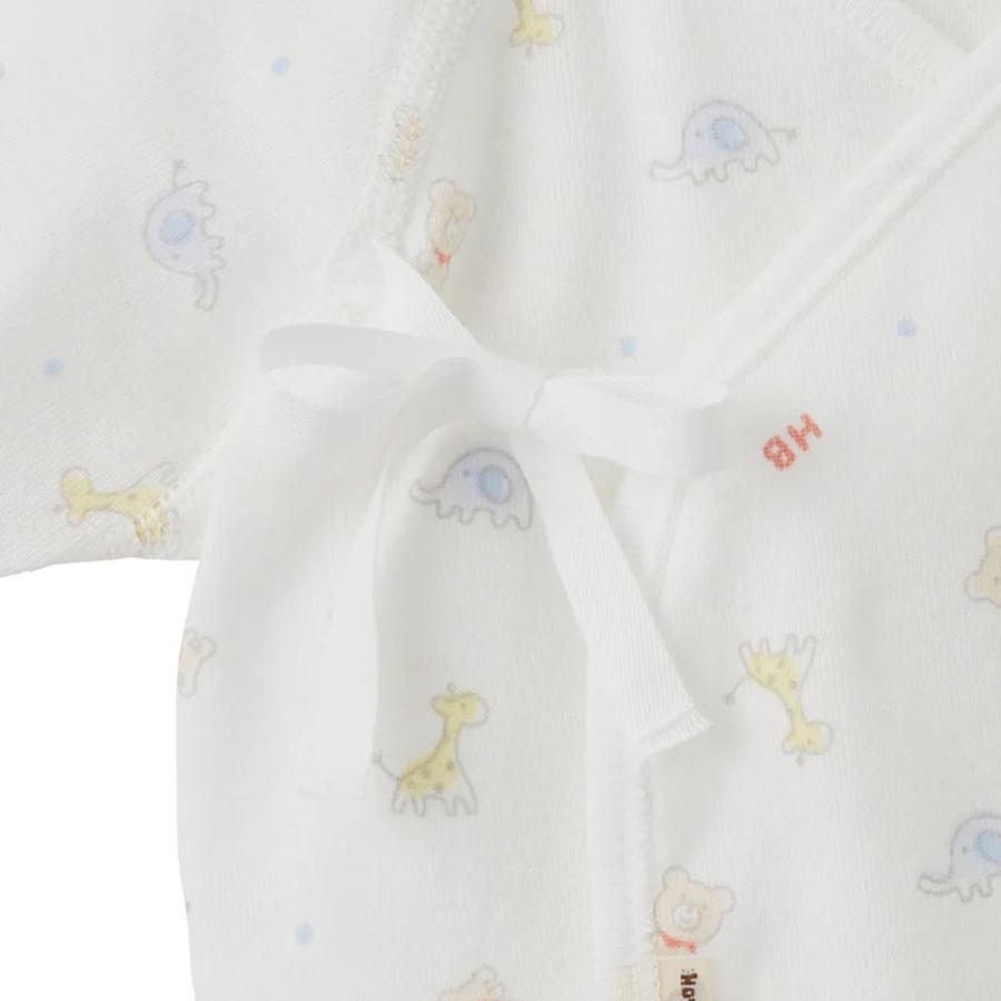 ミキハウス ホットビスケッツ mikihouse 総柄 通年用 肌着セット（50cm