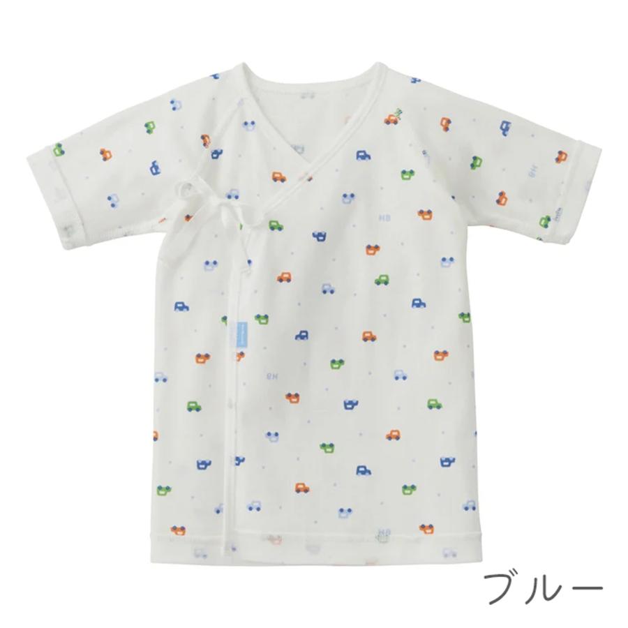 ミキハウス ホットビスケッツ mikihouse 総柄 通年用 肌着セット（50cm