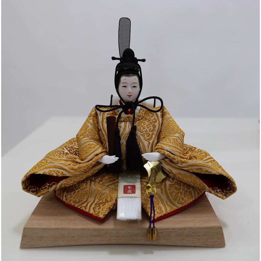 雛人形 翡翠（ひすい）親王飾り HARUKURA 平飾り おしゃれ ひな人形