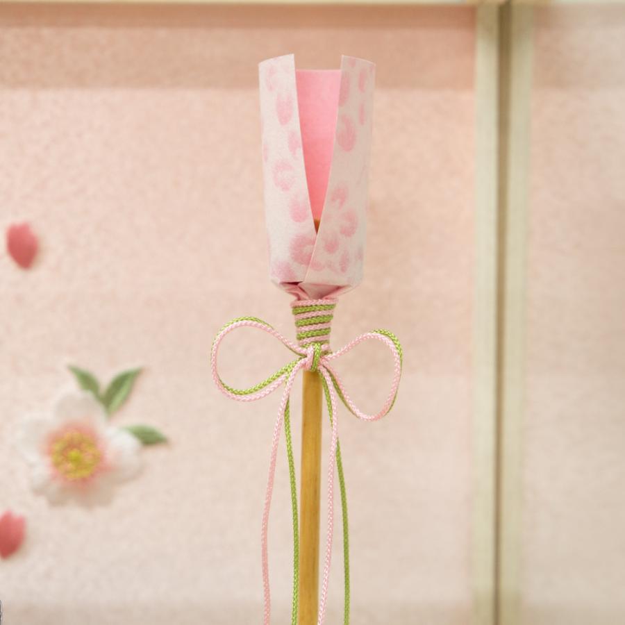 鞠と桜 木目込親王飾り ケース飾り コンパクト 簡単 手軽 おしゃれ