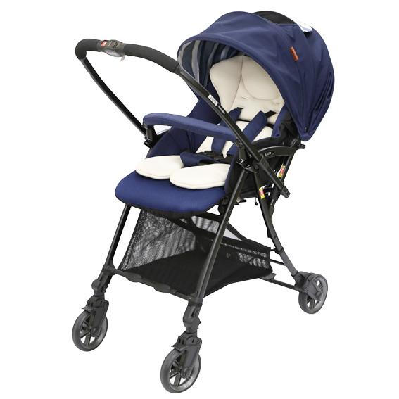 ヤトミ ベビーカー A型 片手でたためる 軽量 新生児 両対面 カル