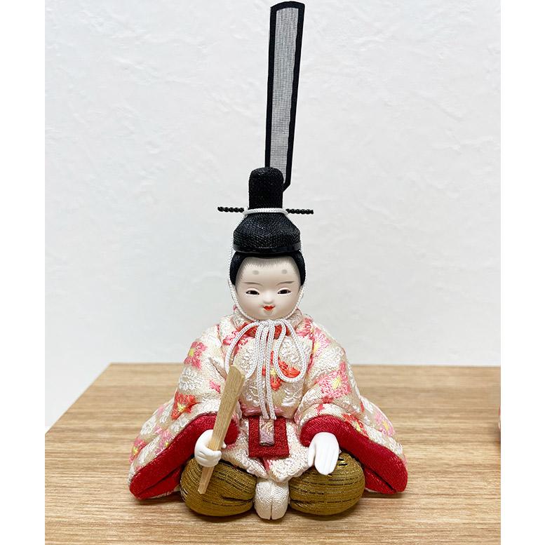 雛人形 柿沼東光作 麗春（小葵） 木目込親王飾り 収納 お雛様