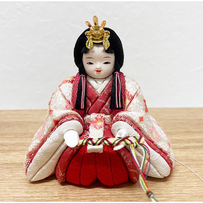雛人形 柿沼東光作 麗春（小葵） 木目込親王飾り 収納 お雛様