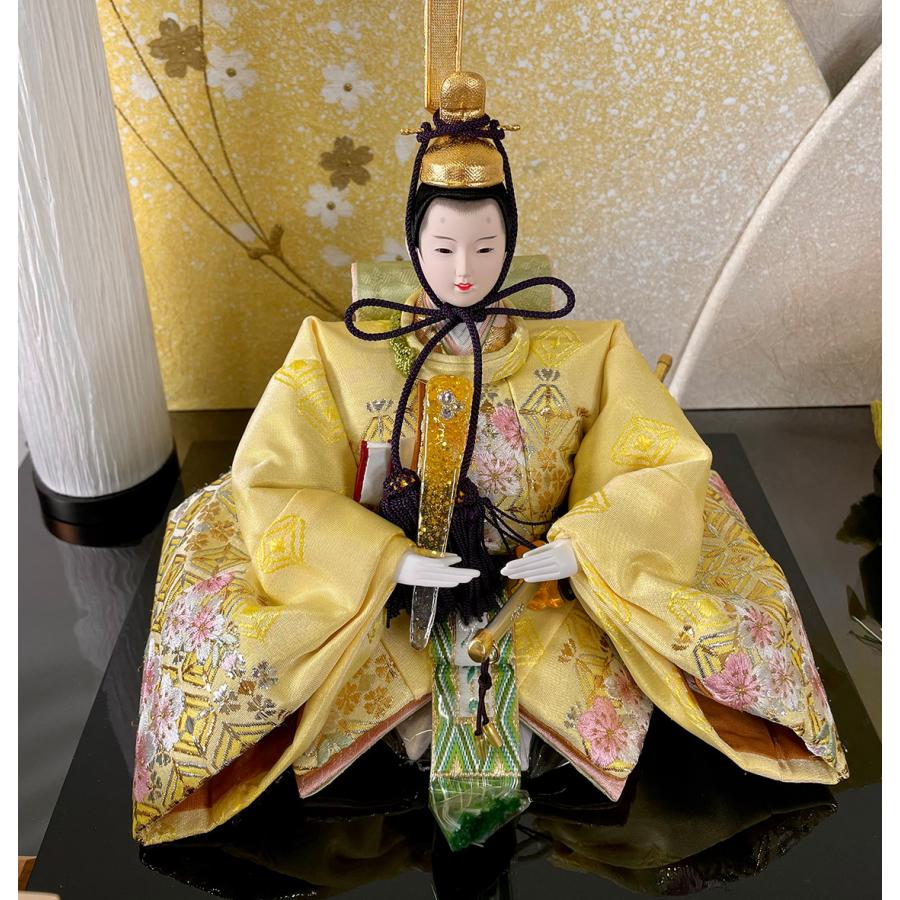 雛人形 芳崎作 親王飾り 菜の花フルセット 27号春飾り 桃の節句