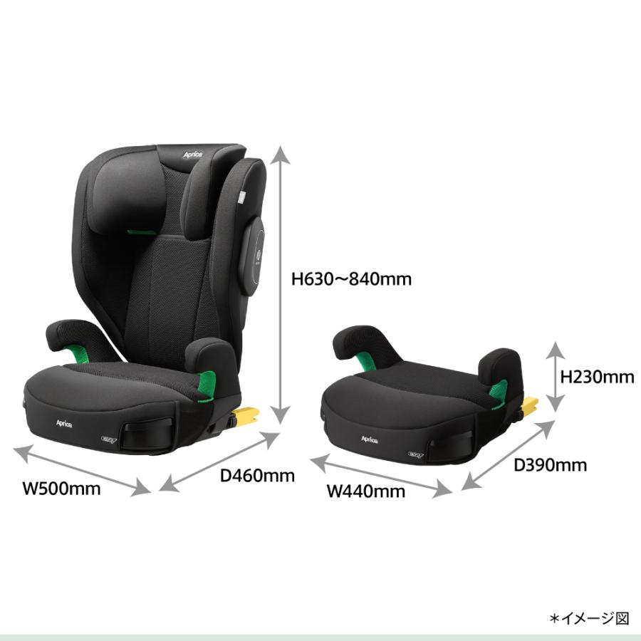 美品 Aprica ライドクルー ISOFIXブラック　 R129 アップリカ（Aprica） ライドクルー ISOFIX AC 2224702 2224703 Aprica