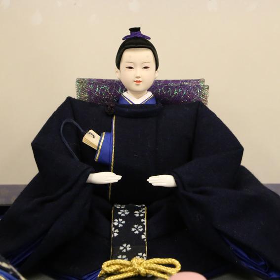 雛人形 三段飾り 藍 : 赤ちゃんデパート - 通販 - Yahoo!ショッピング