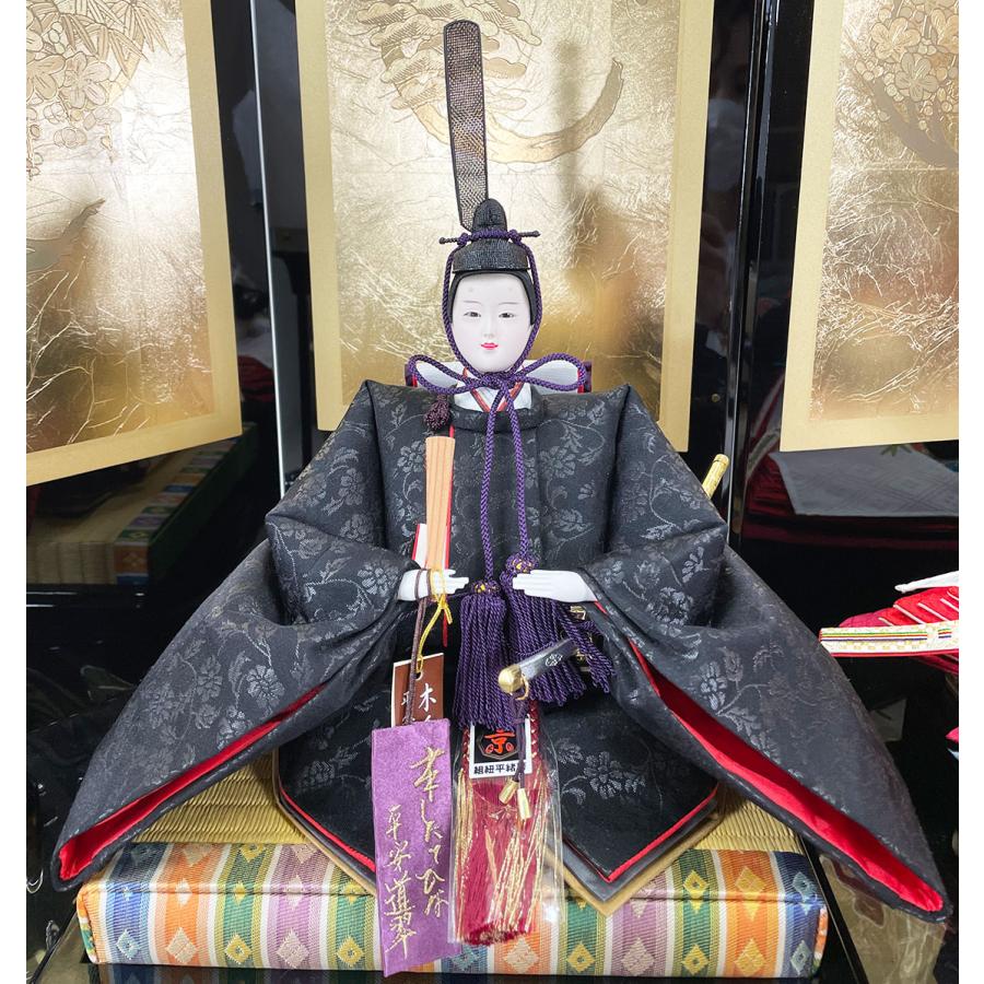 雛人形 親王飾り 20219 黒金屏風【爆買】 : 赤ちゃんデパート - 通販