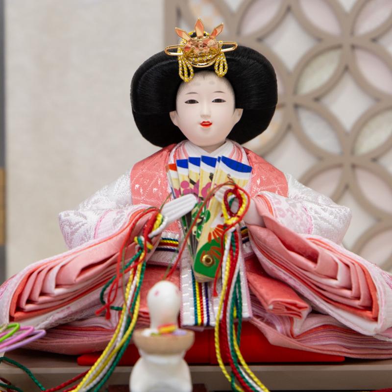 極美品】 雛人形 親王飾り お内裏様 お雛様セット 被布付き 金彩雛