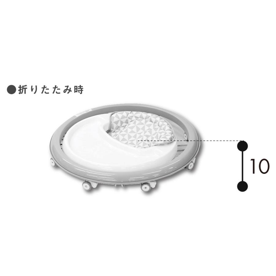 ヤトミ 歩行器 ベビー ハピネスウォーカー 赤ちゃん テーブル付き 