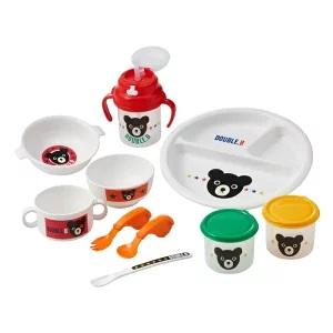 MIKI HOUSE（ミキハウス） ダブルB 食器セット ベビーギフト 