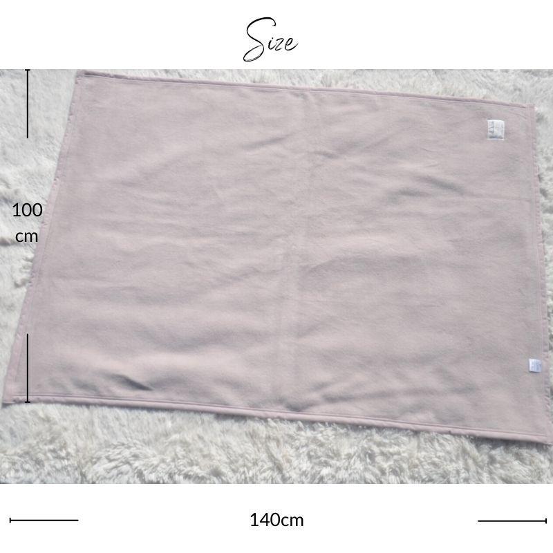 ジュニア毛布 日本製 100×140cm 綿100％毛布 ハーフサイズ