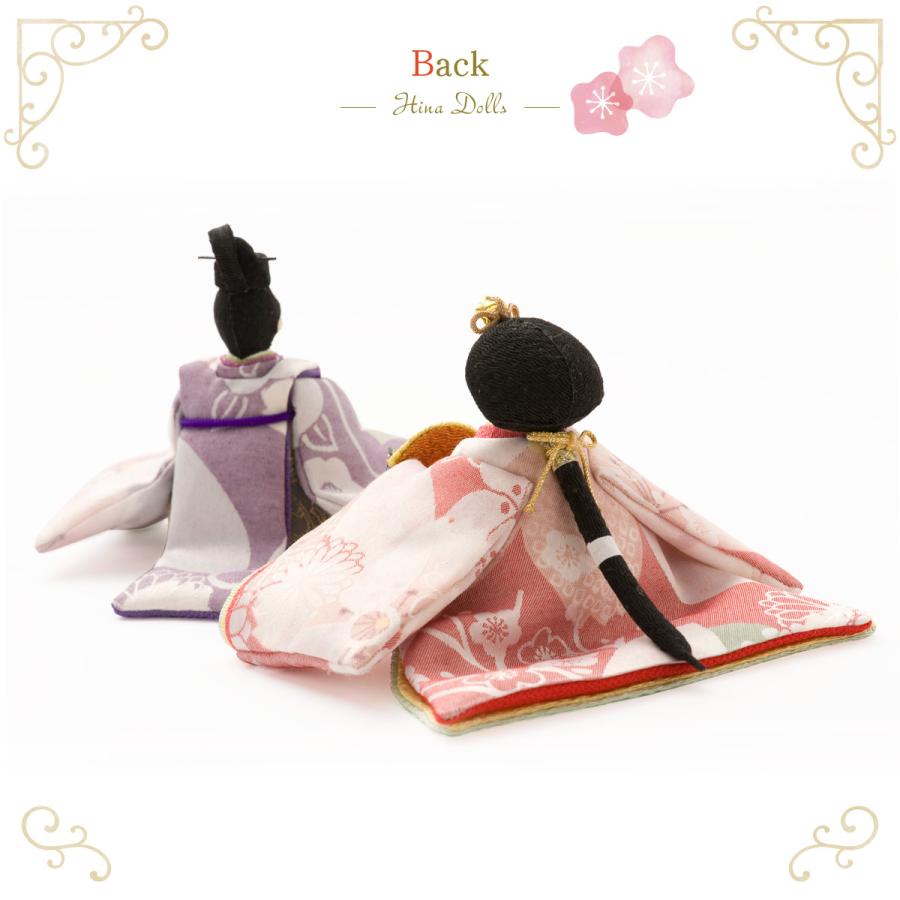 リュウコドウ 雛人形 ひな人形 コンパクト ちりめん おしゃれ お雛様