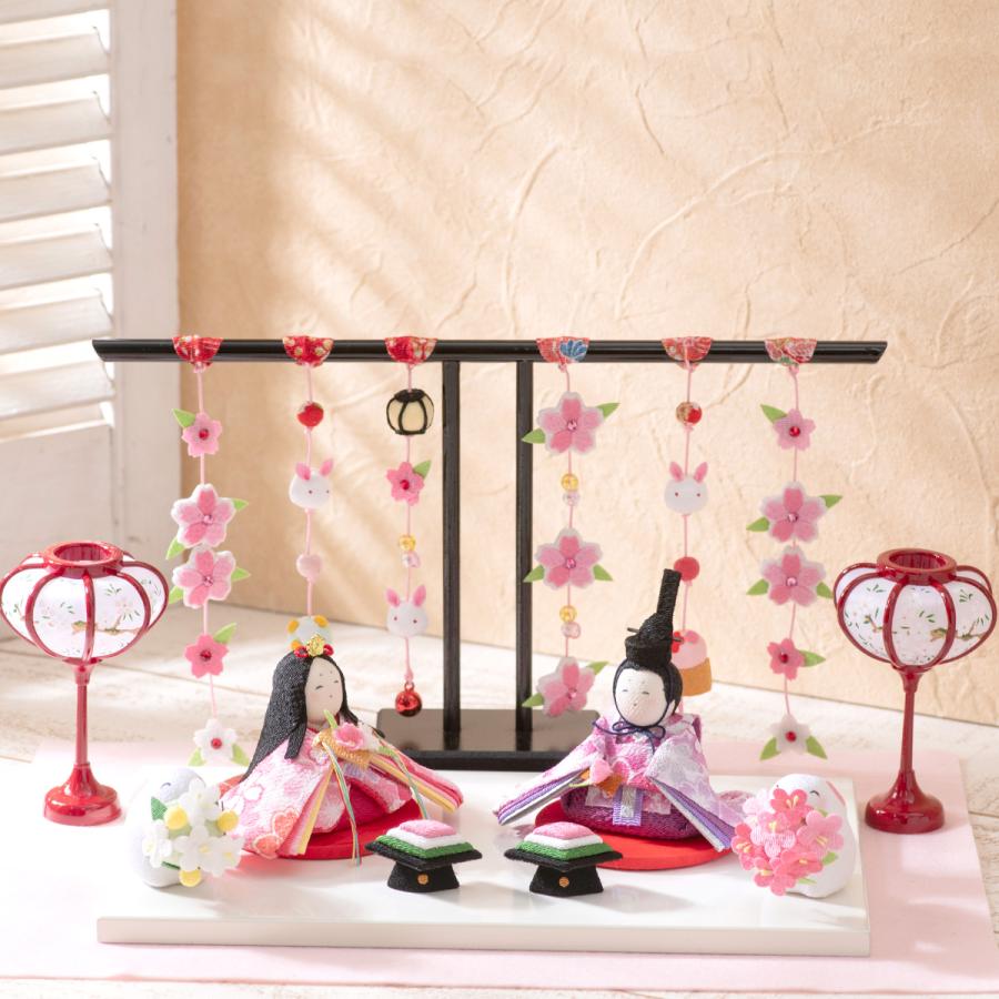 リュウコドウ 最終SALE 2/26正午まで 雛人形 ひな人形 コンパクト