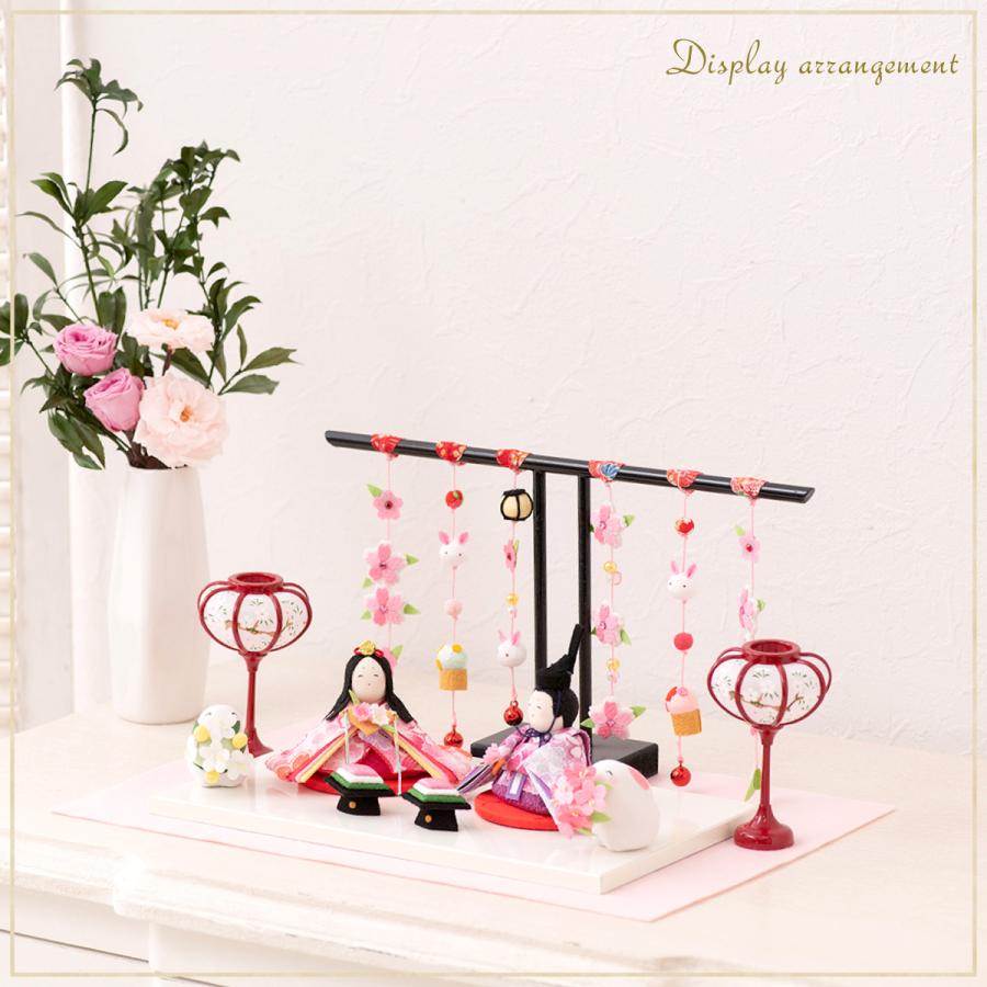 リュウコドウ 最終SALE 2/26正午まで 雛人形 ひな人形 コンパクト