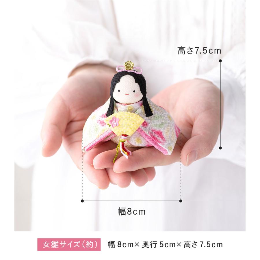 【新品】リュウコドウ ひな祭り 雛人形セット ぽてりひな 送料無料 ちりめん 雛人形 ぽてりひな5人 桜 屏風飾りセット お雛様