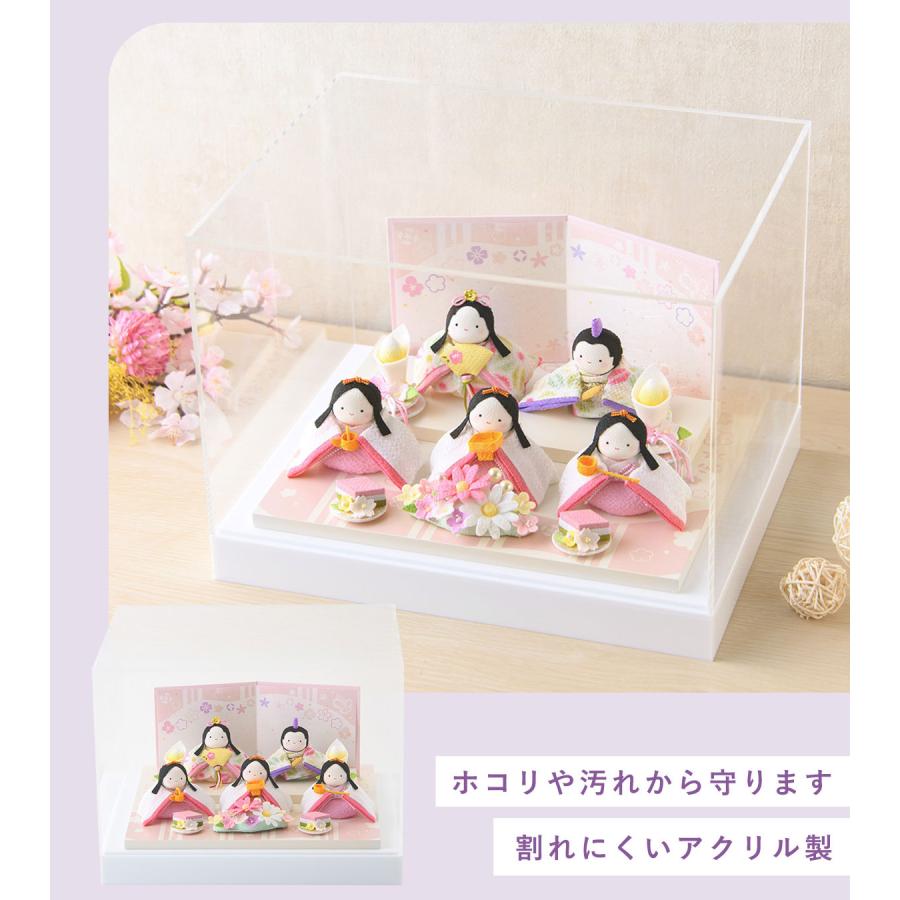リュウコドウ 新発売!! 雛人形 ひな人形 コンパクト おしゃれ お雛様