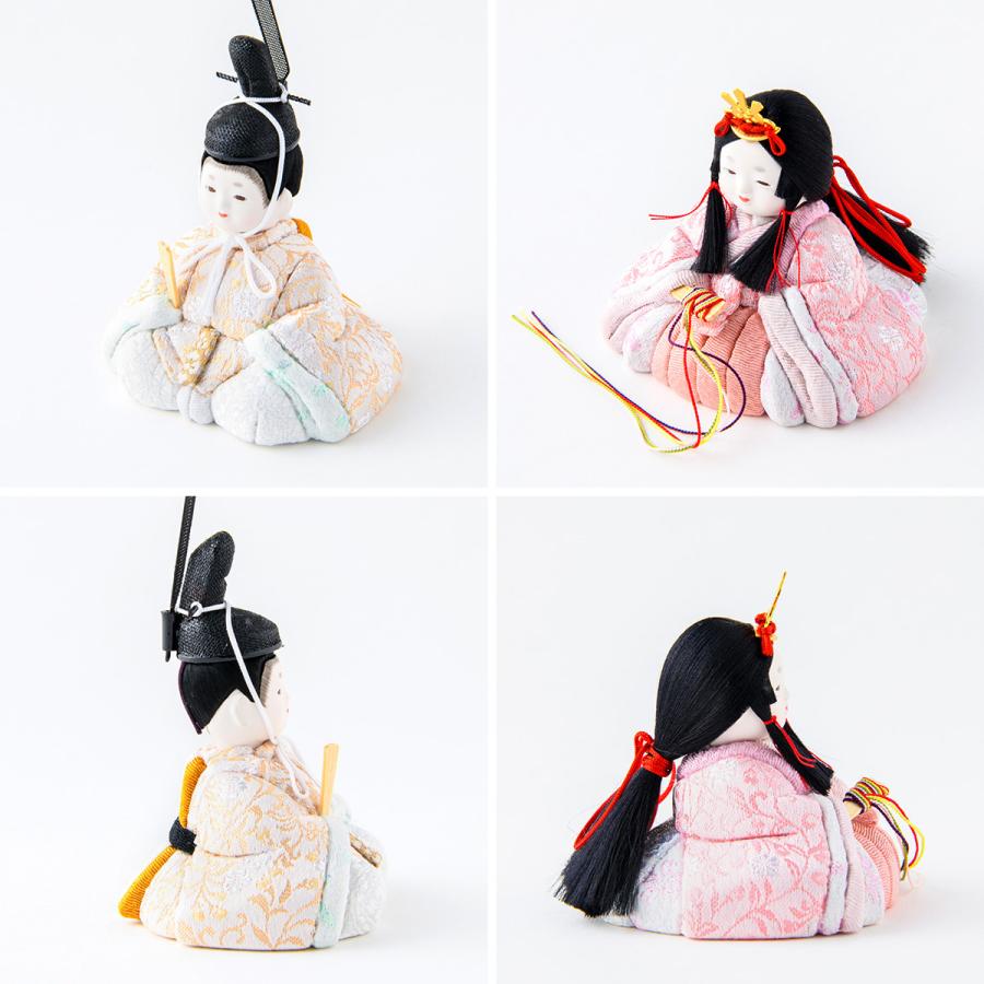 5,000円OFF 2/26正午まで 新作 雛人形 コンパクト おしゃれ 木目込み