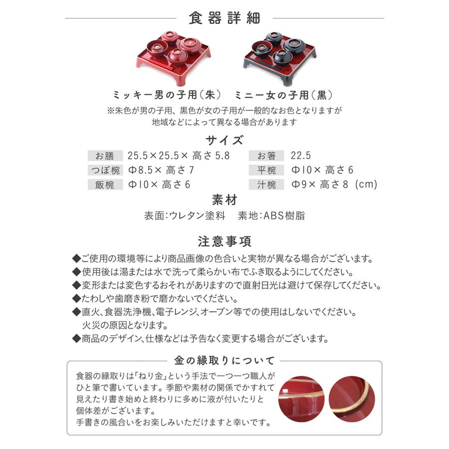 Disney ママ応援!! 新発売 お食い初め セット 料理 食器 食器
