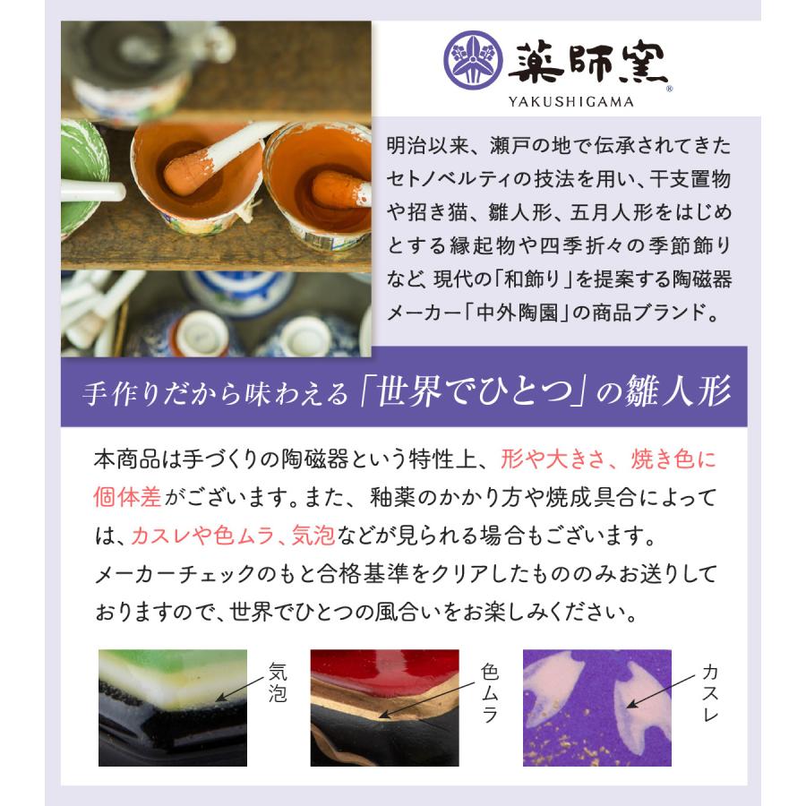 雛人形 ひな人形 コンパクト おしゃれ 五人飾り 錦彩華みやび雛 平飾り