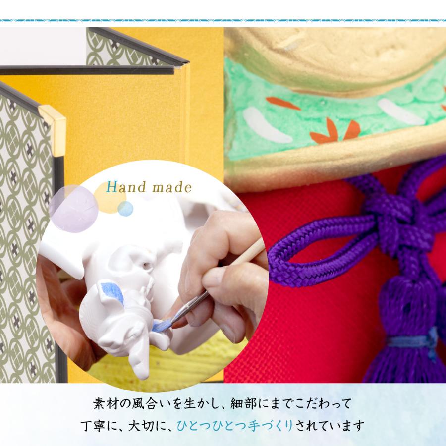 残りわずか 20％OFF 五月人形 コンパクト おしゃれ 兜 兜飾り 名前 札 こどもの日 子供の日 節句飾り 節句人形 兜 陶器 陶磁器 兜飾り平セット 瀬戸焼 昭峰作の画像