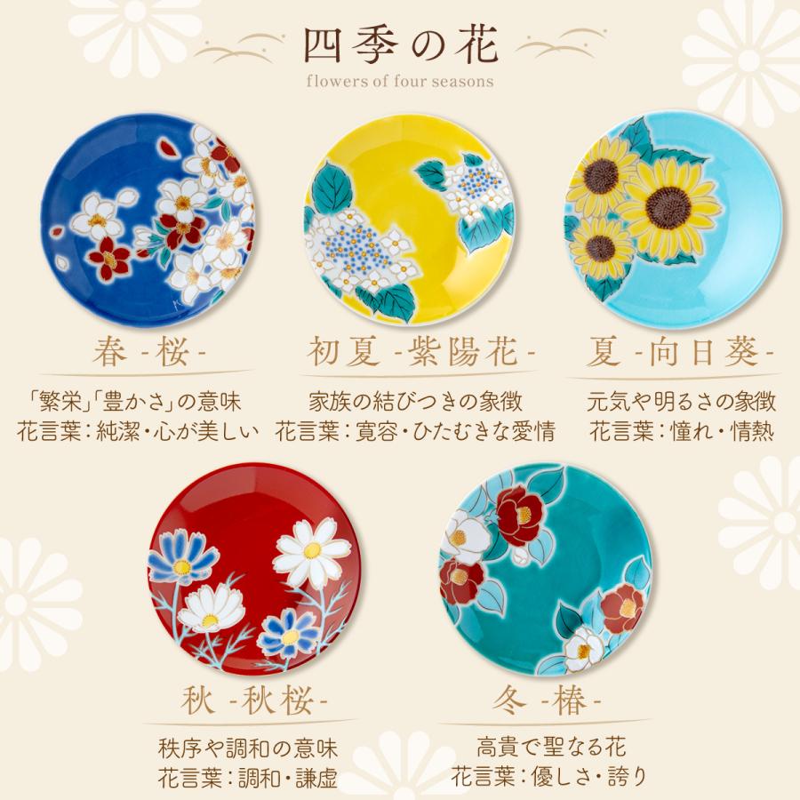 九谷焼 5%OFF 6/8 正午まで 豆皿 皿 小皿 セット 和食器 出産内祝い