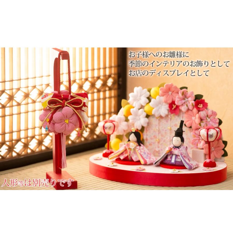 雛人形 ひな人形 小道具 ちりめん コンパクト 小さい ミニ 桃の花毬 飾り台付 お雛様 ひな祭り京都 龍虎堂 リュウコドウ 26 268 出産準備赤ちゃんまーけっと 通販 Yahoo ショッピング