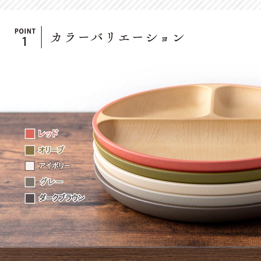 EARTH COLOR 食器 割れない 食洗機対応 抗菌加工 アースカラー 木目調
