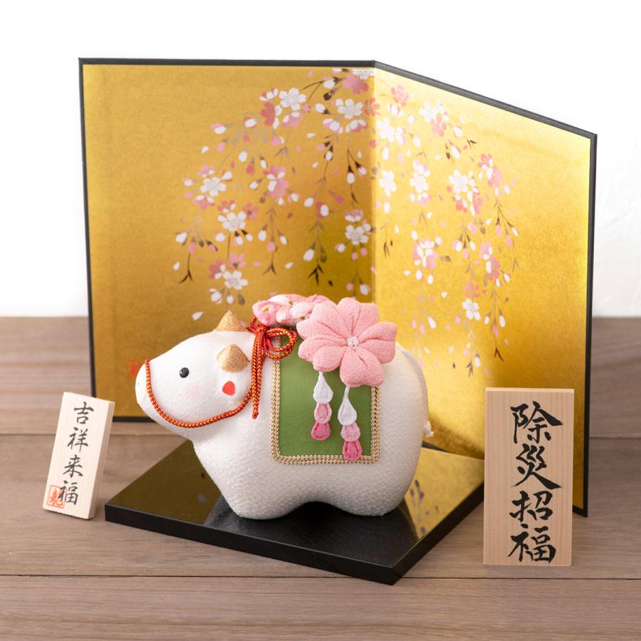 干支 置物 丑 干支飾り うし リュウコドウ ちりめん 吉祥 丑 迎春飾り 21年 正月飾り ちりめん細工 リュウコドウ 龍虎堂 Cr 40 出産準備赤ちゃんまーけっと 通販 Yahoo ショッピング