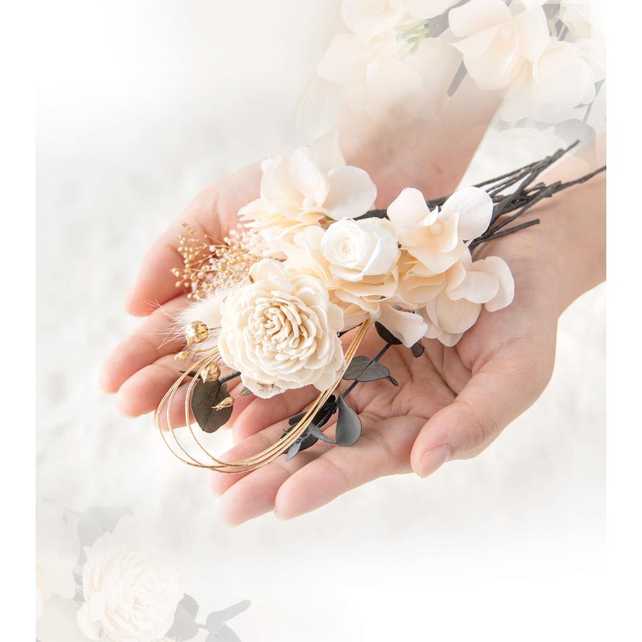 お買い得 ヘッドドレス 結婚式 披露宴 花 成人式 冬婚 前撮り