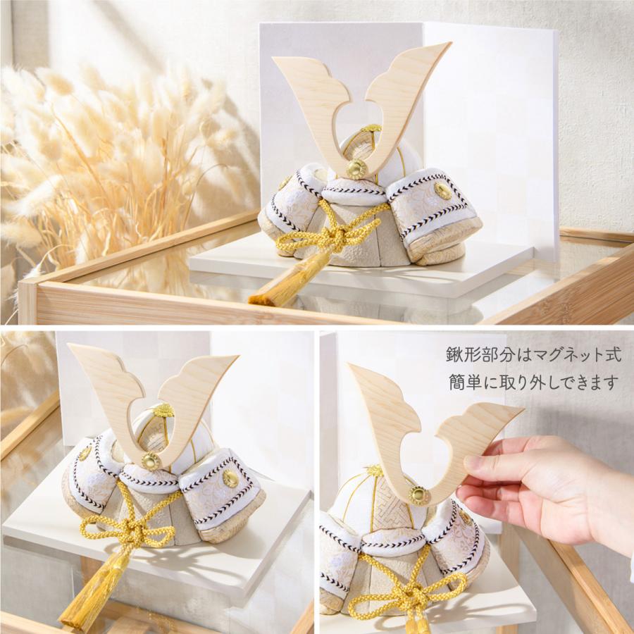 早割 10%OFF 2/26正午まで 新作 五月人形 コンパクト おしゃれ