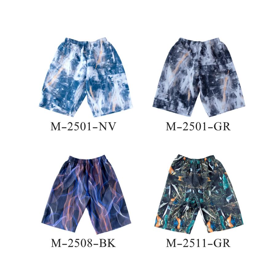 X-VEATM サーフパンツ水着 Mサイズ ホワイト ブルー SURF SHORTS-