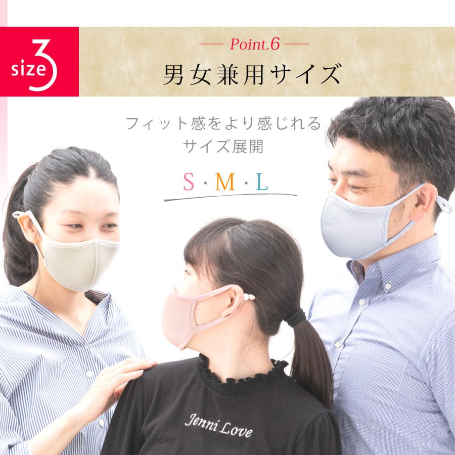 日本製 マスク 抗ウイルス 抗ウィルス 抗菌加工 洗える 布製 立体構造