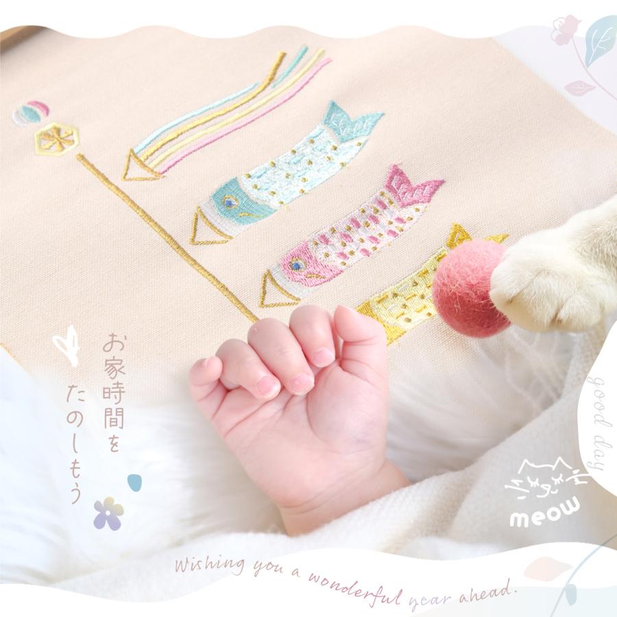 新作 五月人形 コンパクト おしゃれ 兜 兜飾り 子供の日 刺繍