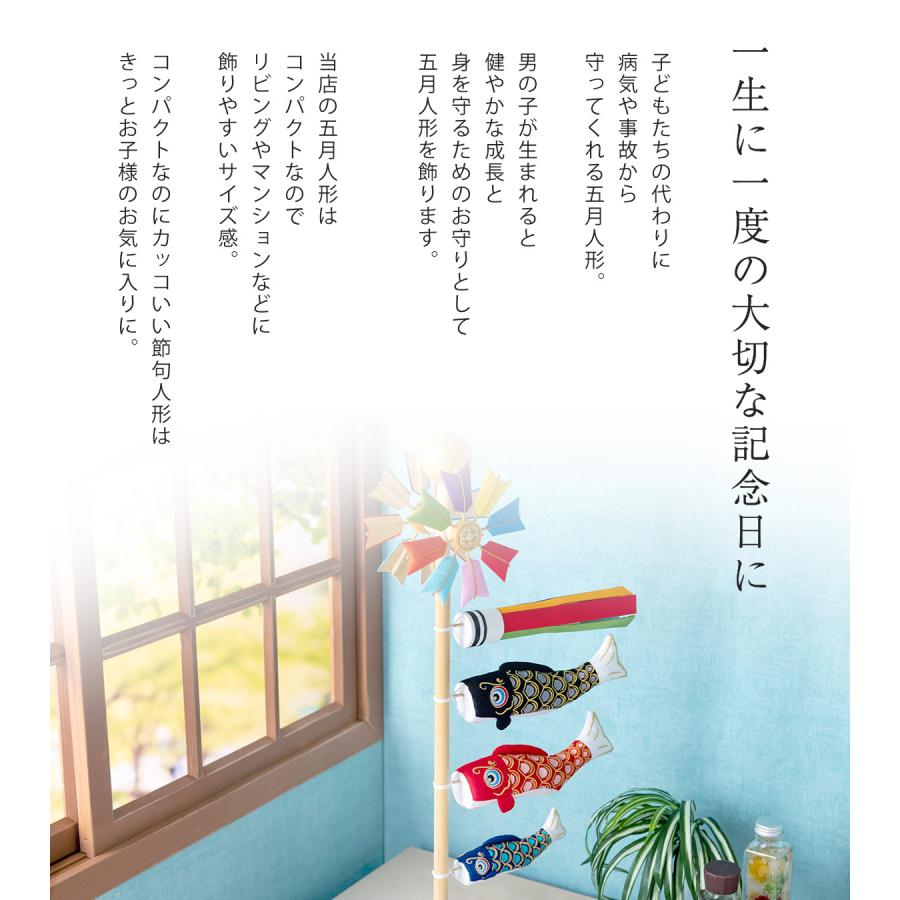 リュウコドウ 鯉のぼり 室内用 おしゃれ コンパクト こいのぼり 五月
