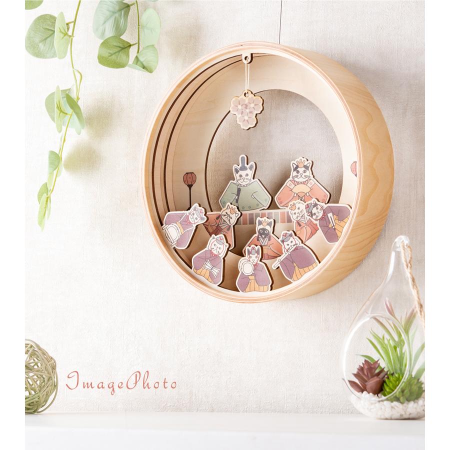 2025年 雛人形 コンパクト お雛様 雛 ひな人形 木製 木製雛人形