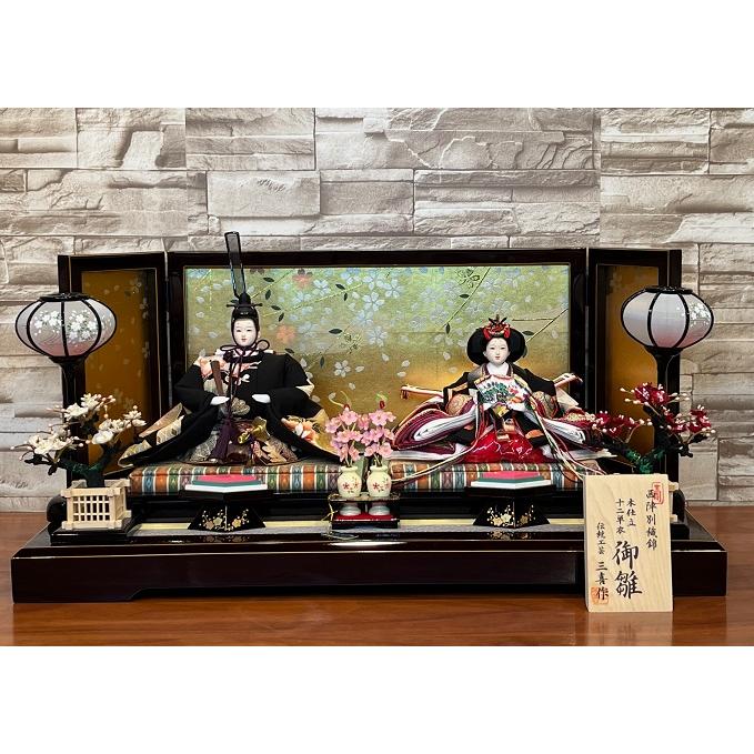 ひな人形　コンパクト平飾り　雛人形 | 