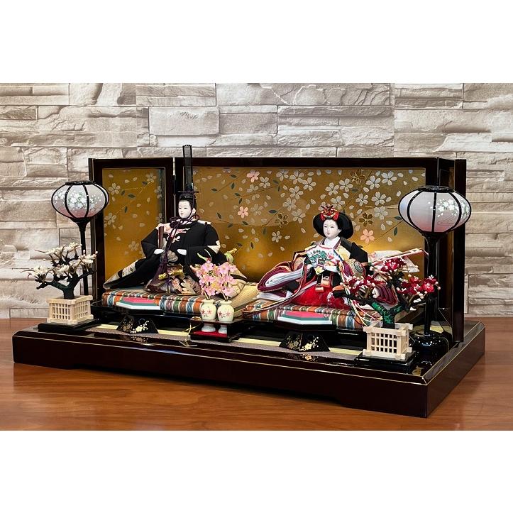 ひな人形　コンパクト平飾り　雛人形 |  | 02