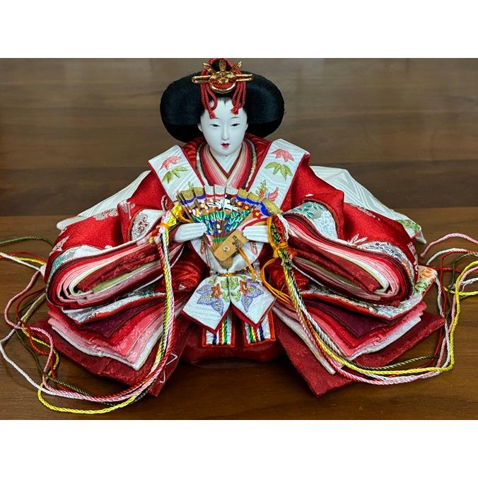 ひな人形　間口60m三段収納箱五人飾り　雛人形　５人飾り_12