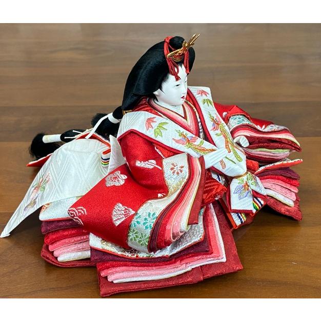 ひな人形　間口60m三段収納箱五人飾り　雛人形　５人飾り_13