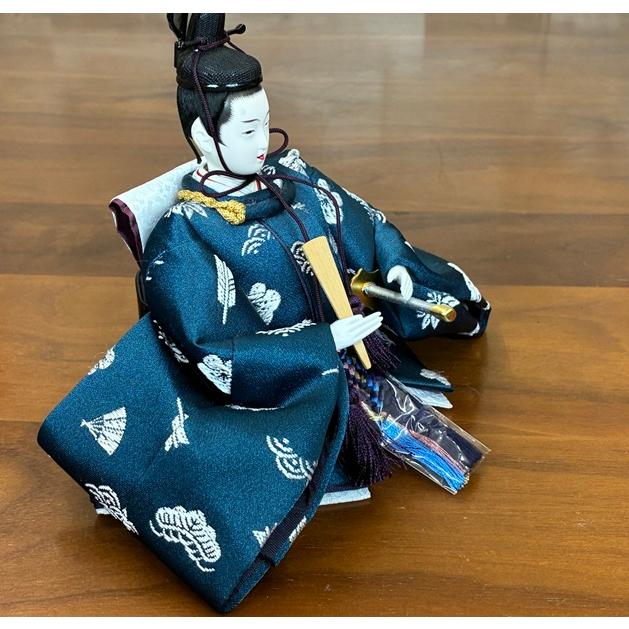 ひな人形　間口60m三段収納箱五人飾り　雛人形　５人飾り_9