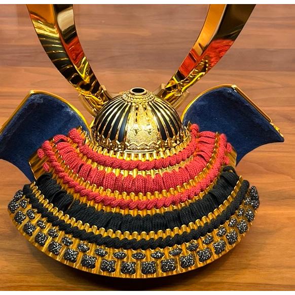 【お子様の名前とご家紋入りふくさ付き!】コンパクト兜収納箱飾り　五月人形 |  | 06