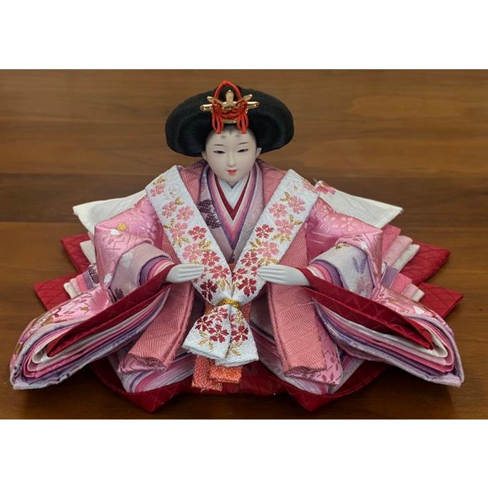 ひな人形　コンパクト平飾り　雛人形_11