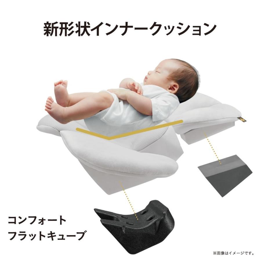 【Combi・コンビ】ホワイトレーベル THE S ザ エス ISOFIX エッグショック ZA-670 チャイルドシート グレー（GL）ブルー（BL）レッド（RD）