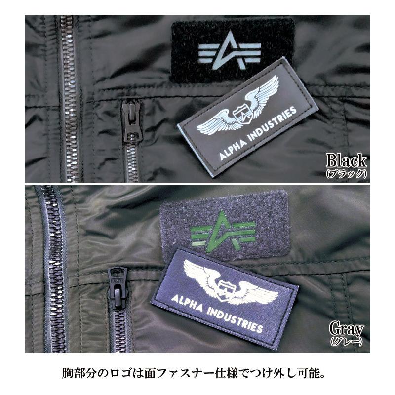 ②実物 86年納入 ALPHA デッドストックフード サイズ:L Alpha Industries ALPHA アルファ デッドストック MADE IN USA L