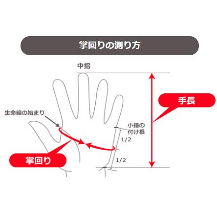 羊革手袋 消防手袋 トンボレックス レスキューグローブ RS-310BK/RS-310W 薄手 皮手袋 メンズ 作業用手袋 ブラック/ホワイト｜akagi-aaa｜07