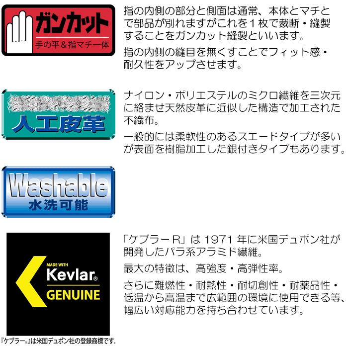 消防団員用 耐切創手袋 ケブラー 現場作業用手袋 トンボレックス レスキューグローブ K-700NVD/K-700RD メンズ｜akagi-aaa｜04