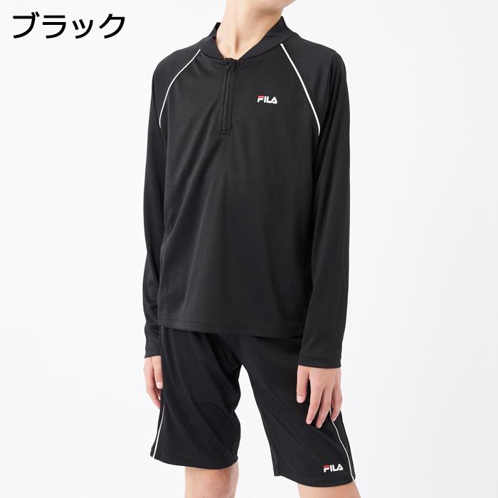 FILA（フィラ） スクール水着 女子 男子 セパレート 長袖 ラッシュ